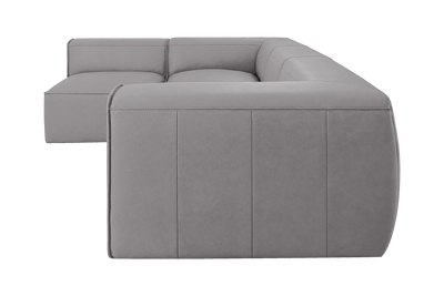 Fred Left Open Sectional in Marfa Meteor