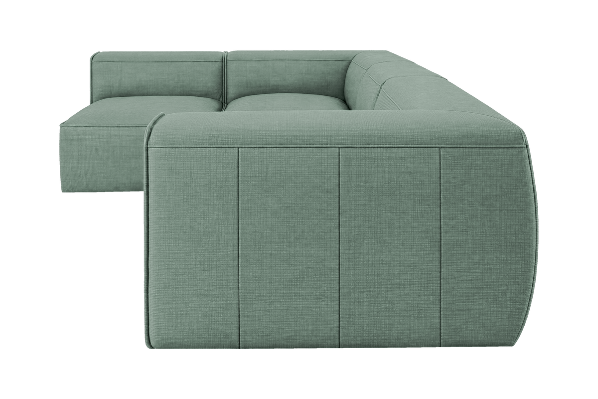 Fred Left Open Sectional in Roni Nane
