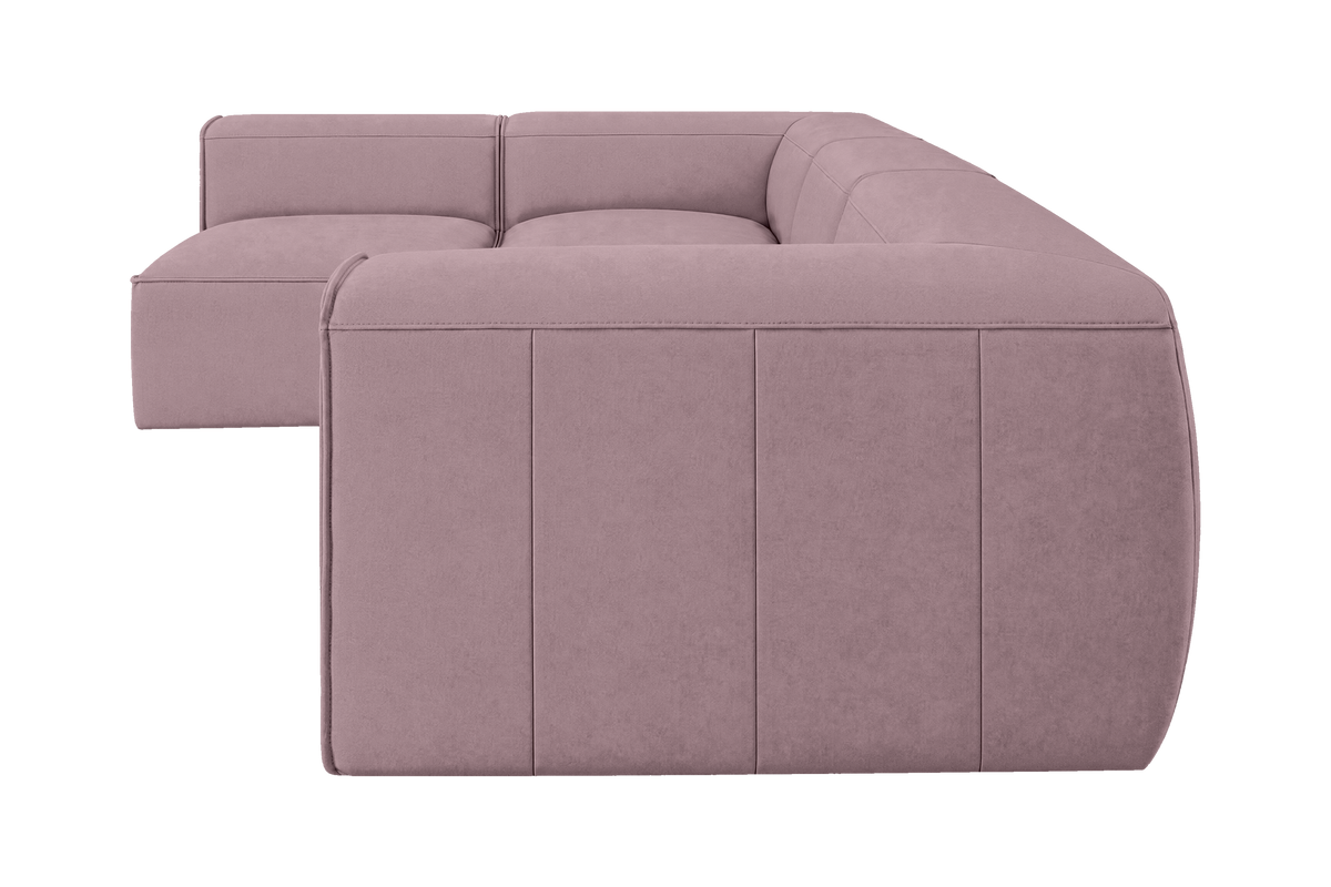 Fred Left Open Sectional in Fresco Saint-Tropez