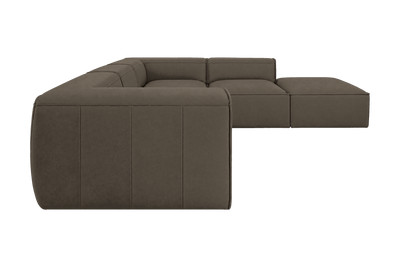 Fred Right Bumper Sectional in Fresco Cos