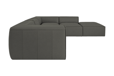 Fred Right Bumper Sectional in Felix Lola