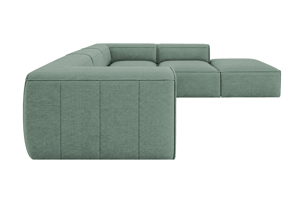 Fred Right Bumper Sectional in Roni Nane