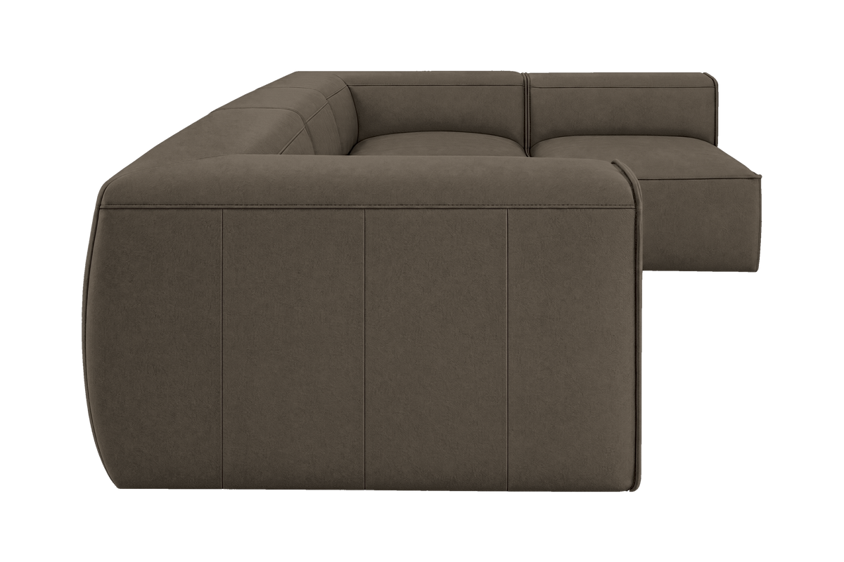 Fred Right Open Sectional in Fresco Cos