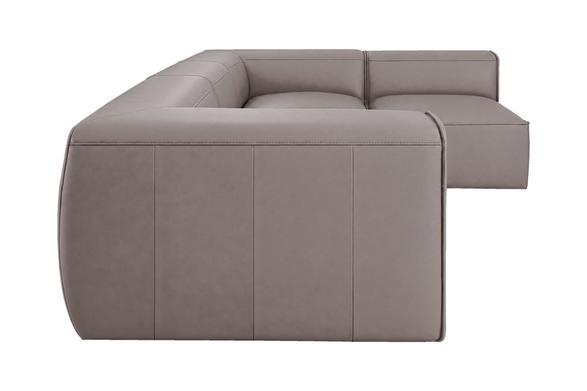 Fred Right Open Sectional in Dante Cos
