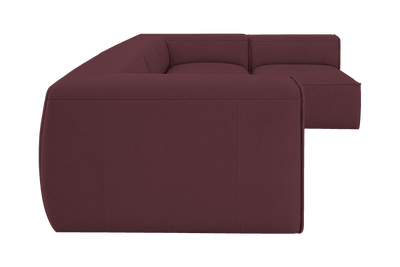 Fred Right Open Sectional in Fresco Figaro