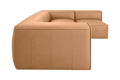 Fred Right Open Sectional in Dante Les Yeux
