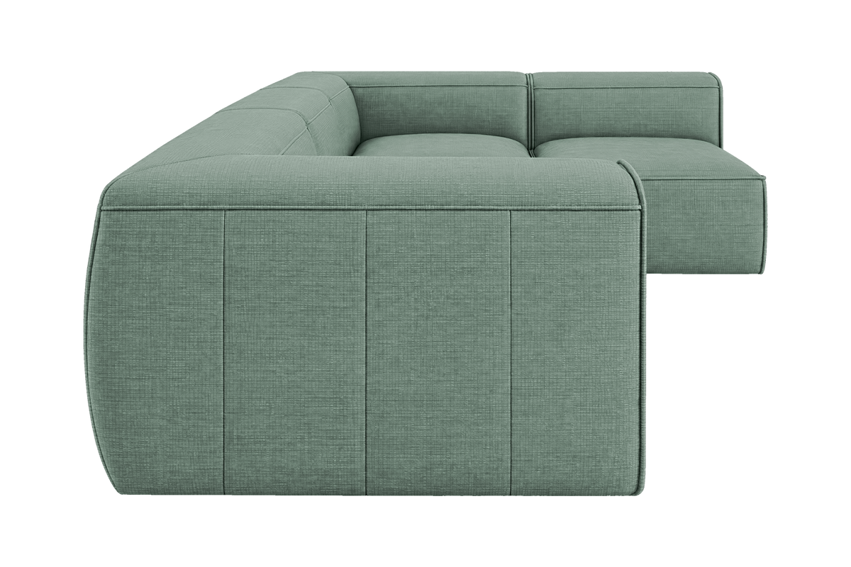 Fred Right Open Sectional in Roni Nane