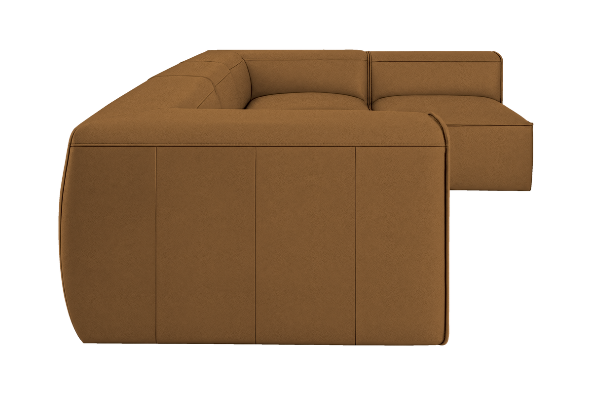 Fred Right Open Sectional in Felix Pisco