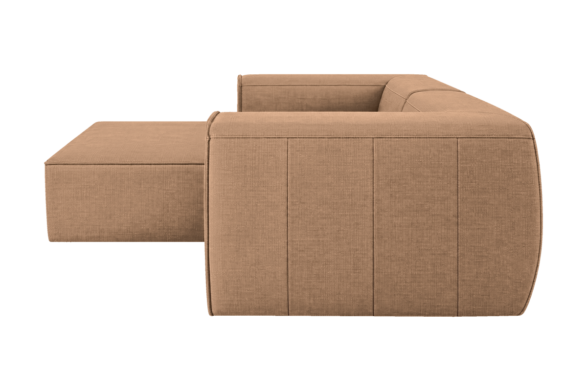 Fred Small Left Chaise in Roni Biscotti