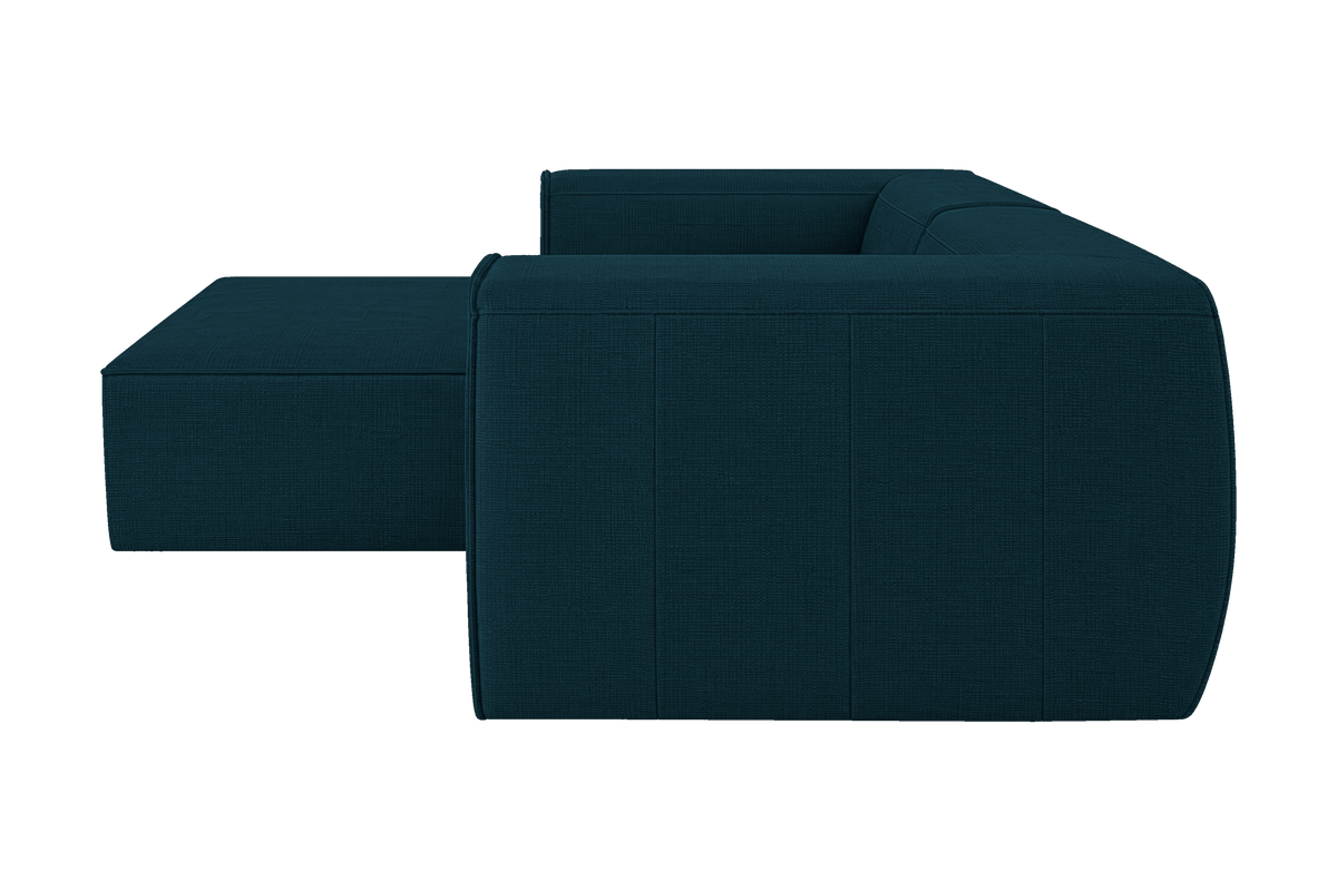 Fred Small Left Chaise in Roni Deep Lake