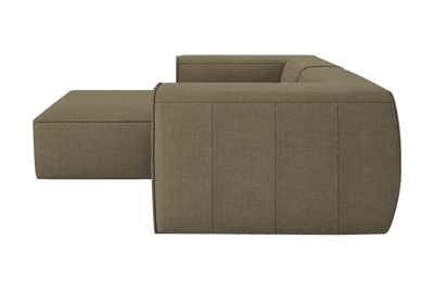 Fred Small Left Chaise in Mosquito Malibu