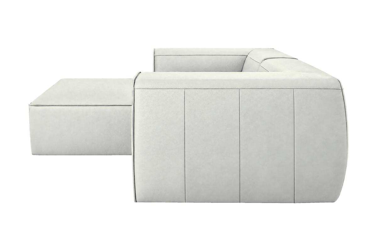 Fred Small Left Chaise in Felix Milky