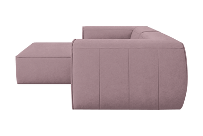 Fred Small Left Chaise in Fresco Saint-Tropez