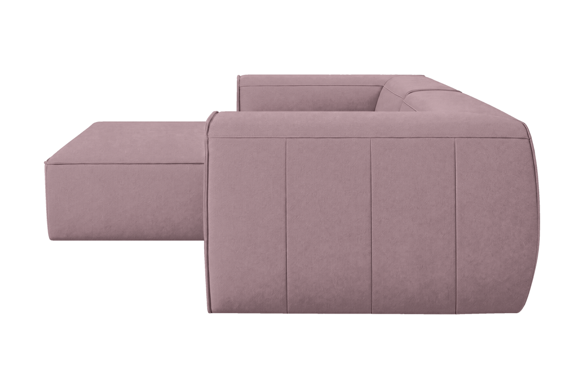 Fred Small Left Chaise in Fresco Saint-Tropez