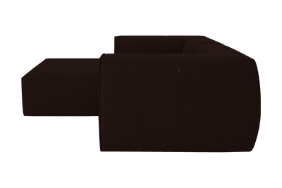 Fred Small Left Chaise in Mosquito Terra