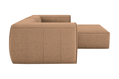 Fred Small Right Chaise in Roni Biscotti
