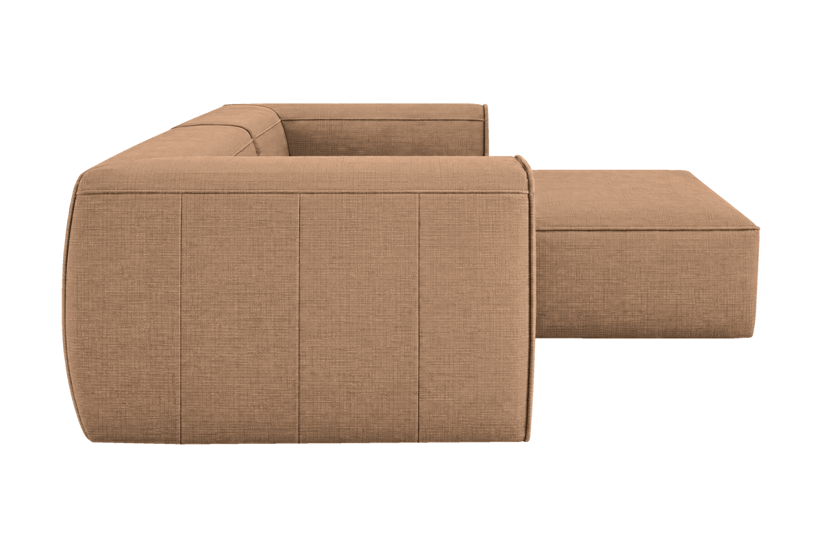 Fred Small Right Chaise in Roni Biscotti