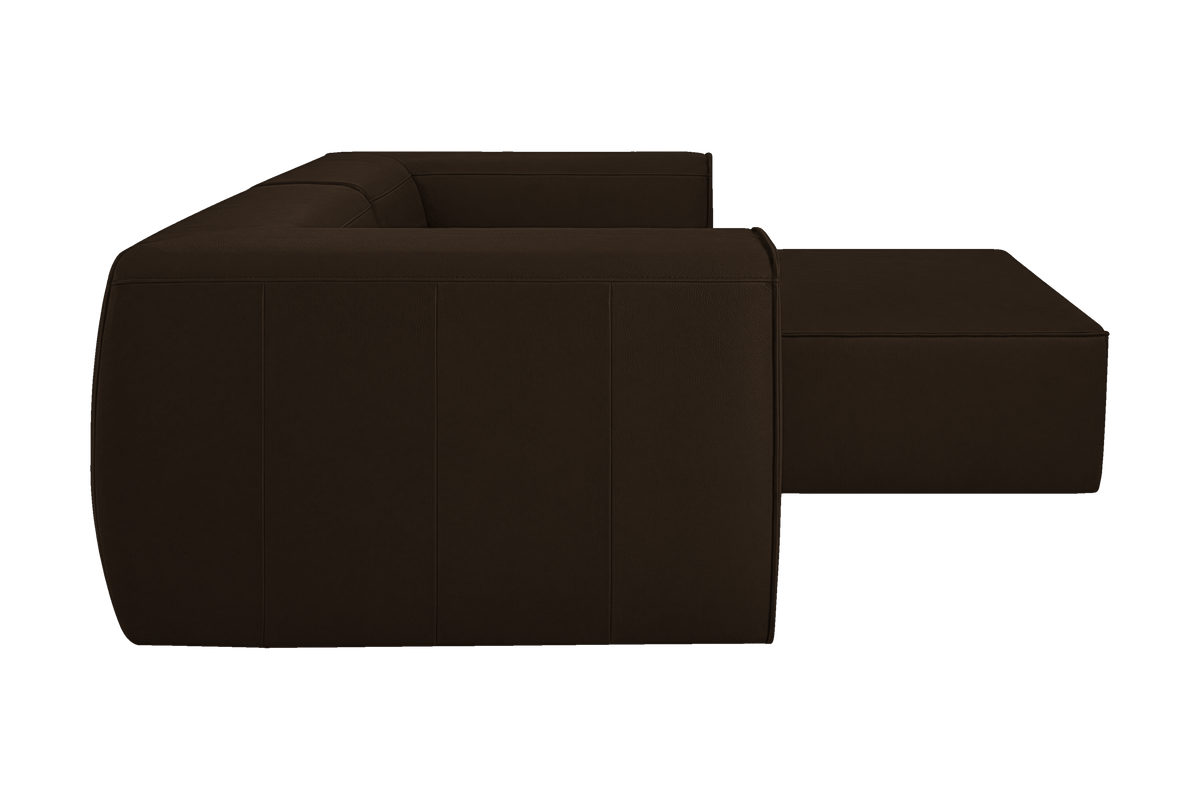 Fred Small Right Chaise in Marfa Charcoal