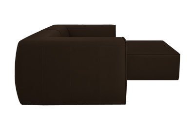 Fred Small Right Chaise in Marfa Charcoal