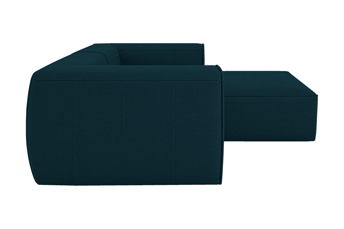 Fred Small Right Chaise in Roni Deep Lake