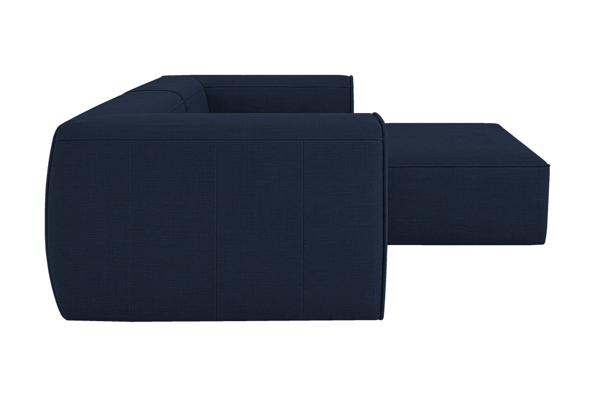 Fred Small Right Chaise in Roni Ember Blue