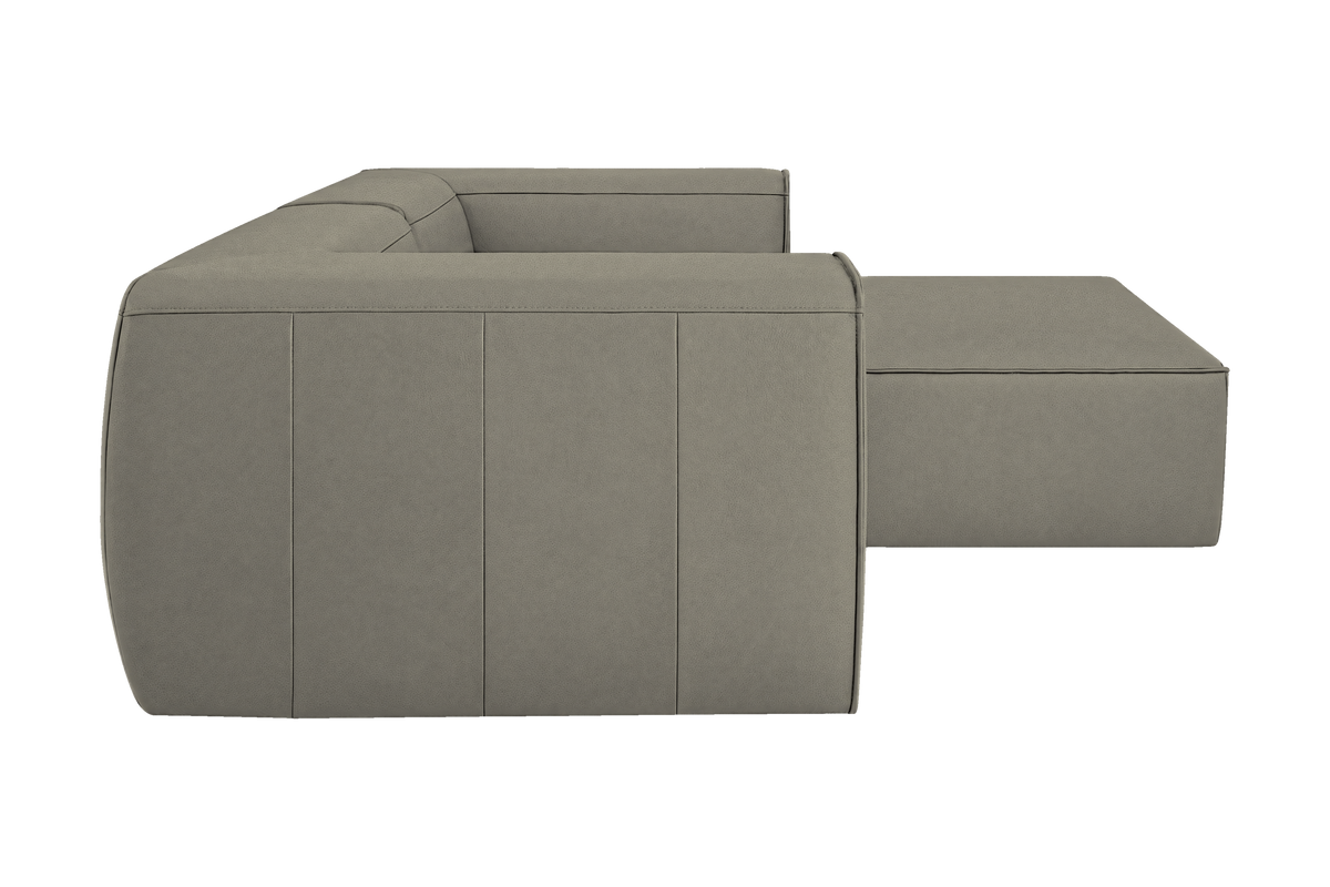Fred Small Right Chaise in Felix Glace