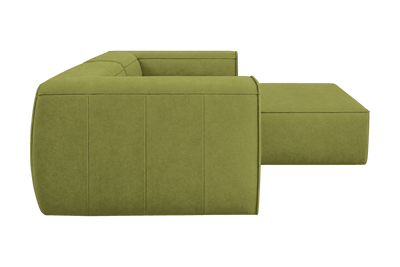 Fred Small Right Chaise in Fresco Key Lime