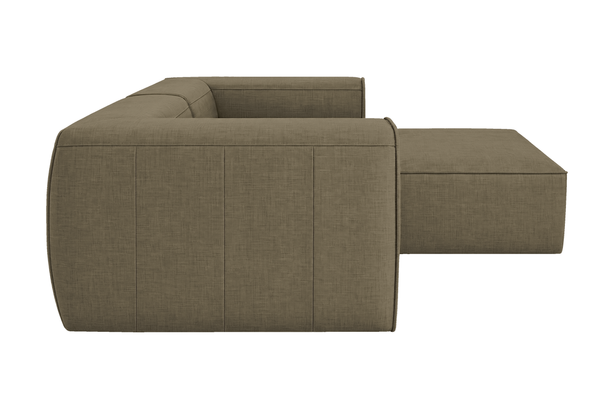 Fred Small Right Chaise in Mosquito Malibu