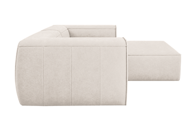 Fred Small Right Chaise in Fresco Milky