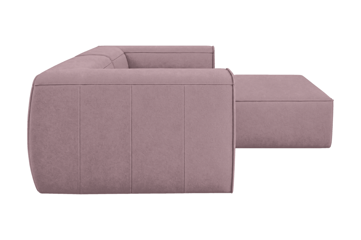 Fred Small Right Chaise in Fresco Saint-Tropez