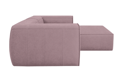 Fred Small Right Chaise in Fresco Saint-Tropez