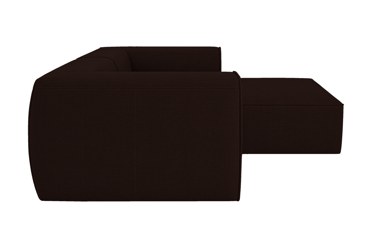 Fred Small Right Chaise in Mosquito Terra