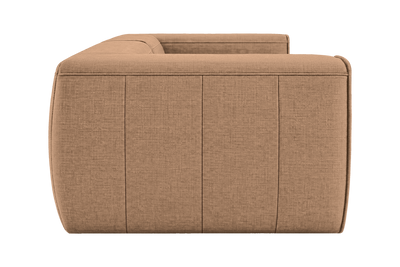 Fred Small Sofa in Roni Biscotti