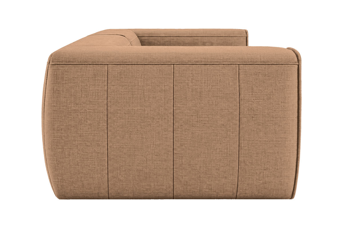 Fred Small Sofa in Roni Biscotti