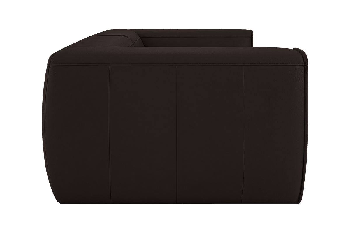 Fred Small Sofa in Dante Ebony