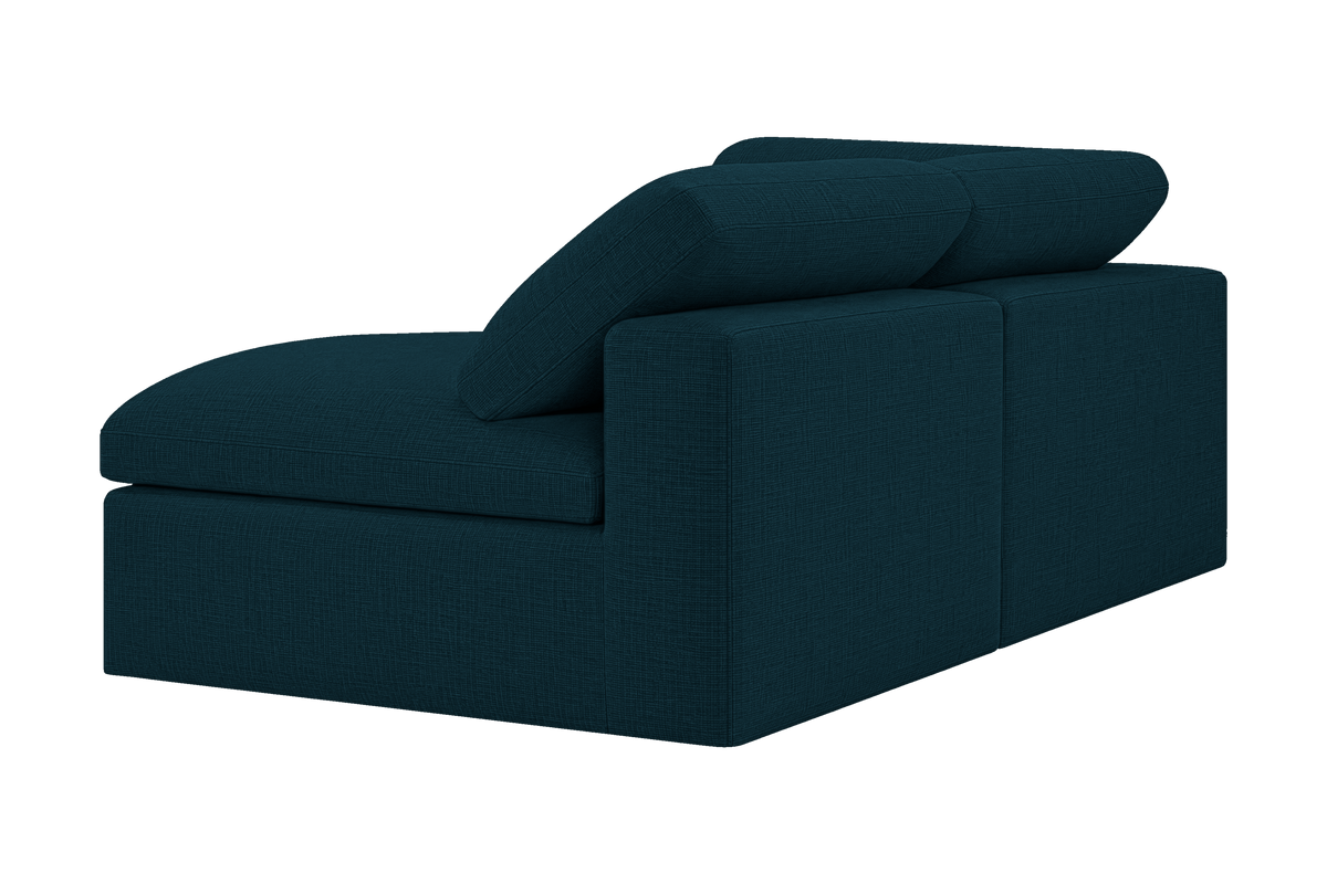 Goodman Mini Large Sofa in Roni Deep Lake