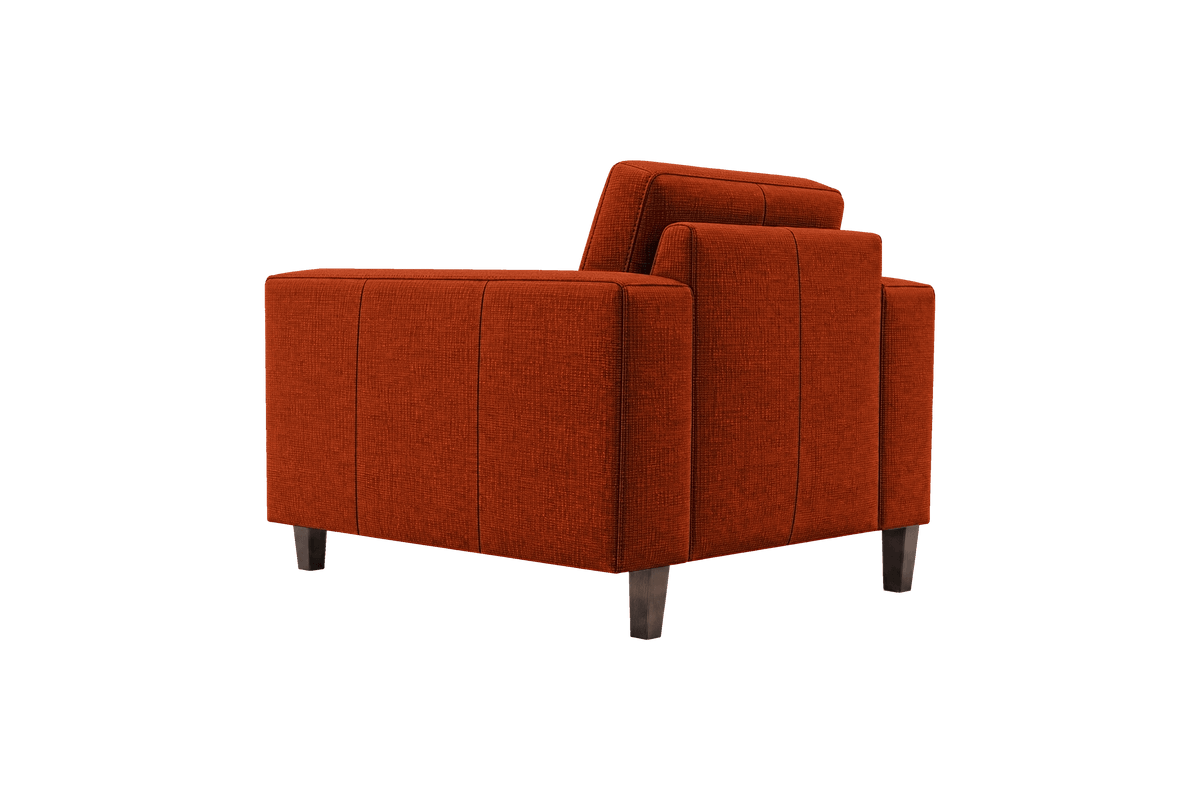 Jade Armchair in Roni Poppy
