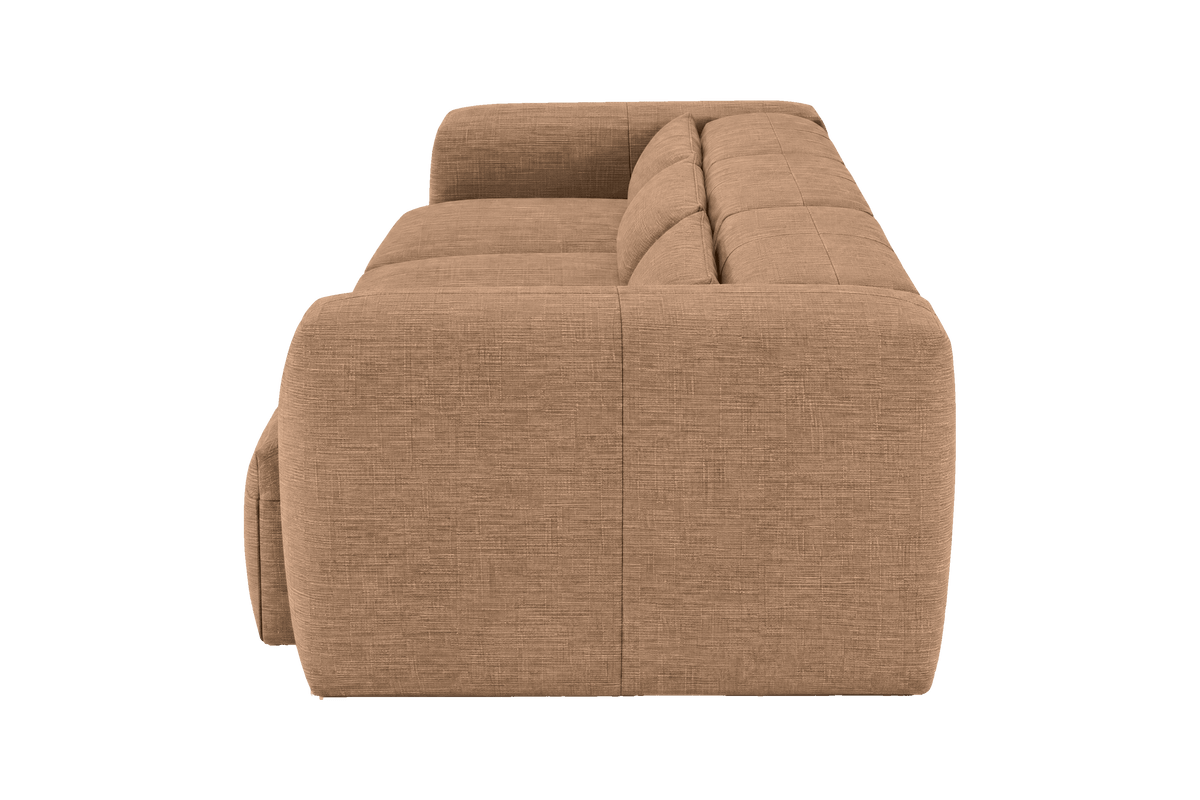 Jasmine Large Sofa in Roni Biscotti