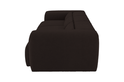 Jasmine Large Sofa in Dante Ebony