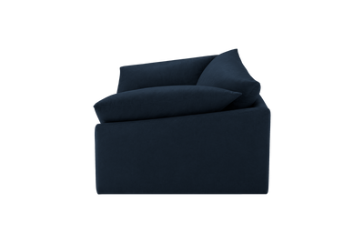 Lotus Armchair in Dante Aqua