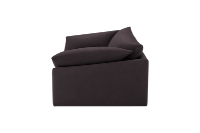 Lotus Armchair in Dante Charcoal