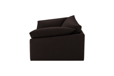 Lotus Armchair in Dante Ebony
