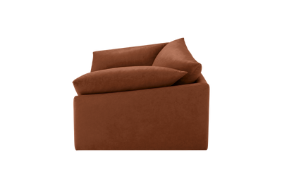 Lotus Armchair in Dante Hazel