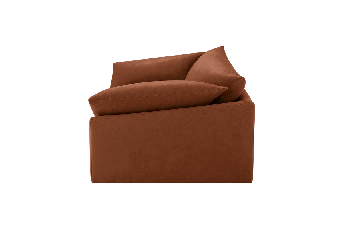 Lotus Armchair in Dante Hazel