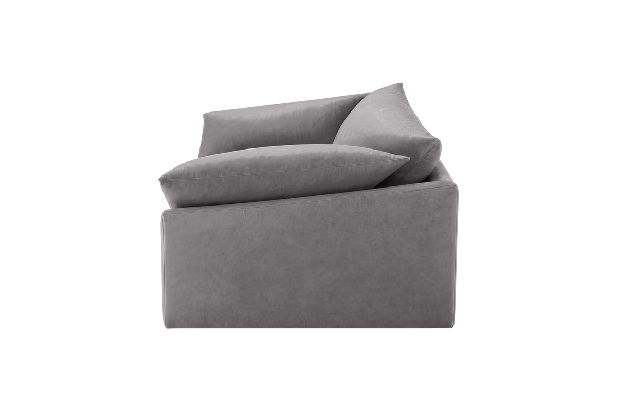 Lotus Armchair in Dante Meteor
