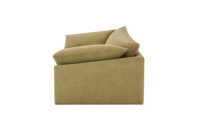 Lotus Armchair in Marfa Olivia