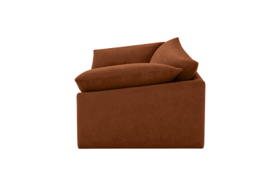 Lotus Armchair in Marfa Pluto