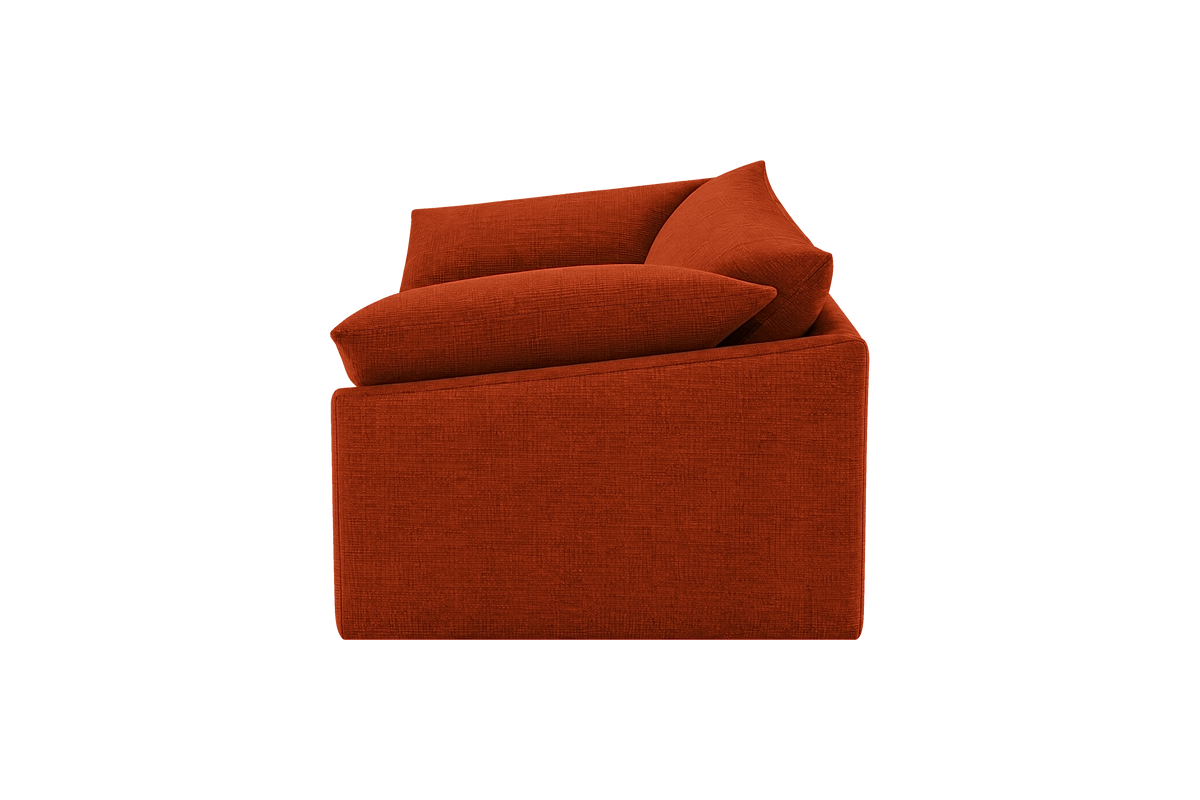 Lotus Armchair in Roni Poppy