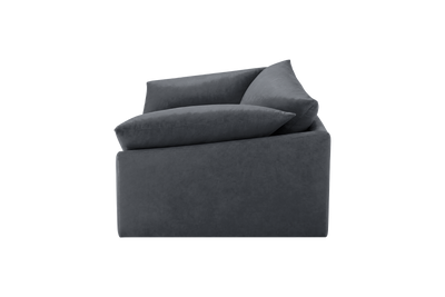 Lotus Armchair in Dante Shark