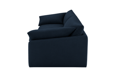 Lotus Large Sofa in Dante Aqua